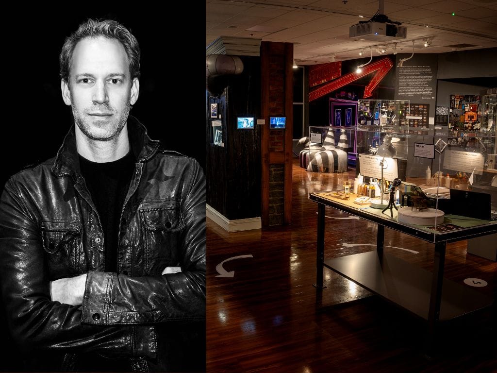 Behind the scenes of David Korins' new scenic-design exhibit