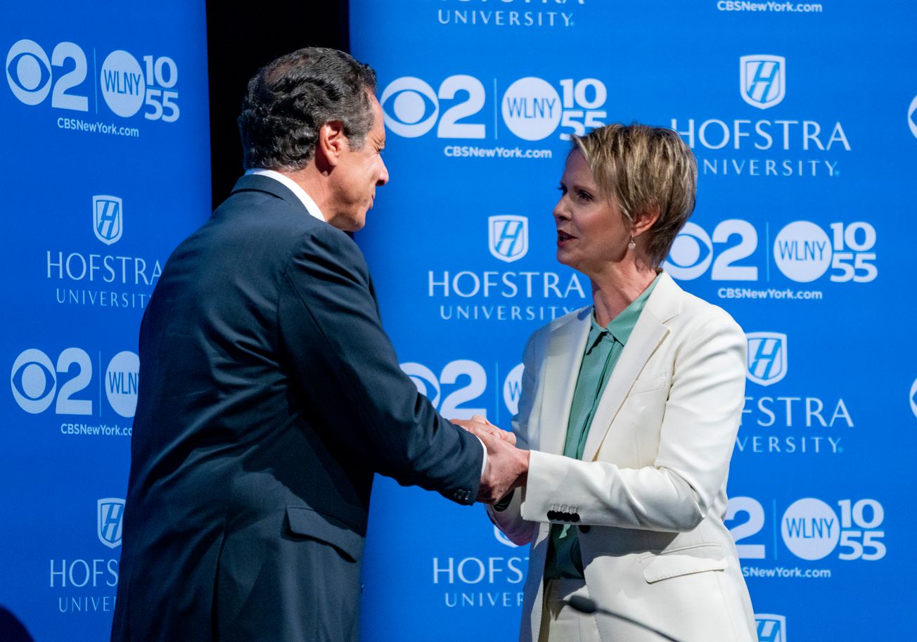 Gov. Andrew Cuomo defeats Cynthia Nixon in New York governor race