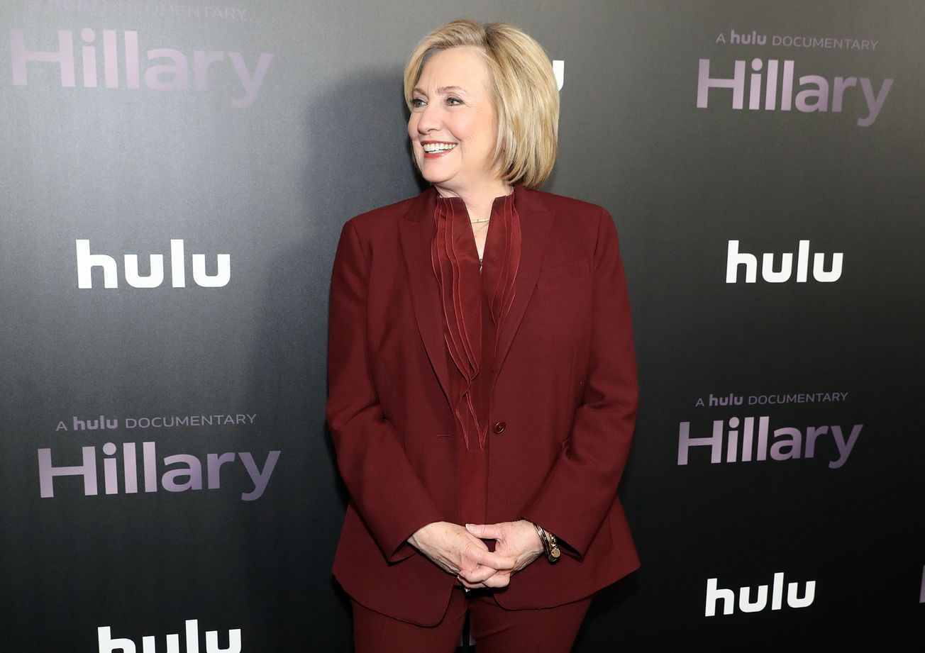 Hillary Clinton calls for equality in the theater at Women’s Day event
