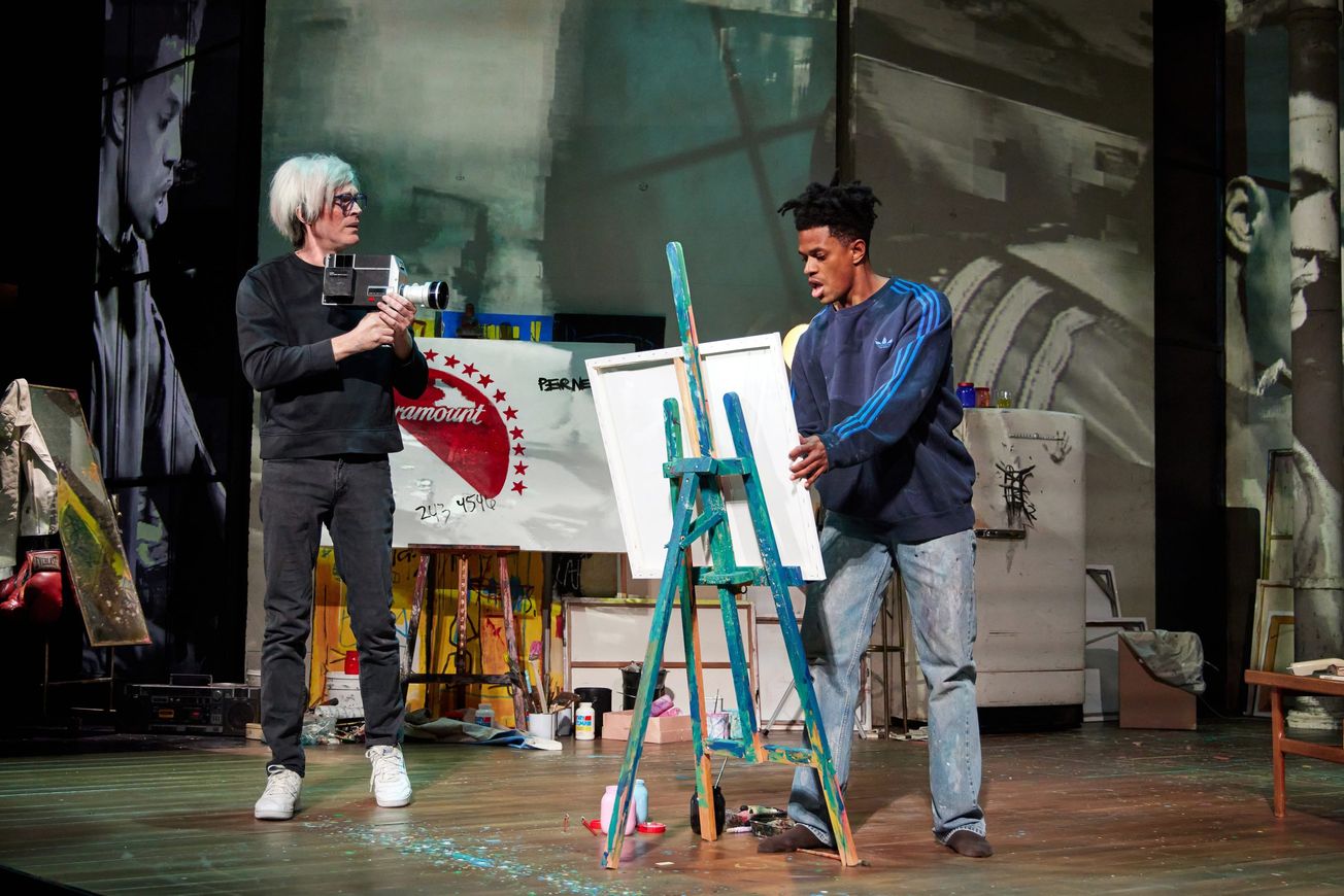 Review: ‘The Collaboration’ is an unfinished portrait of the artist as a young and old man