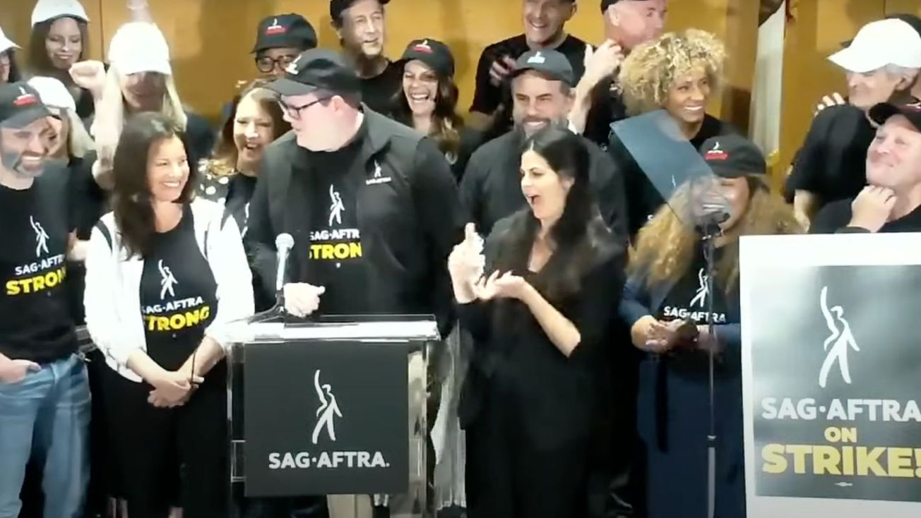 TV and radio actors union goes on strike