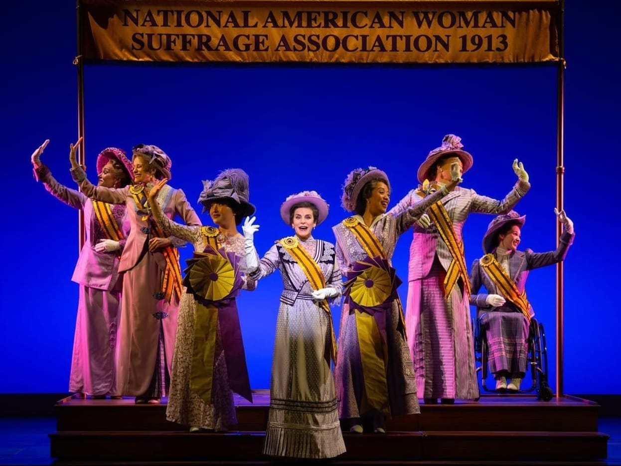 Broadway’s ‘Suffs’ announces special events to honor anniversary of the passage of the 19th Amendment