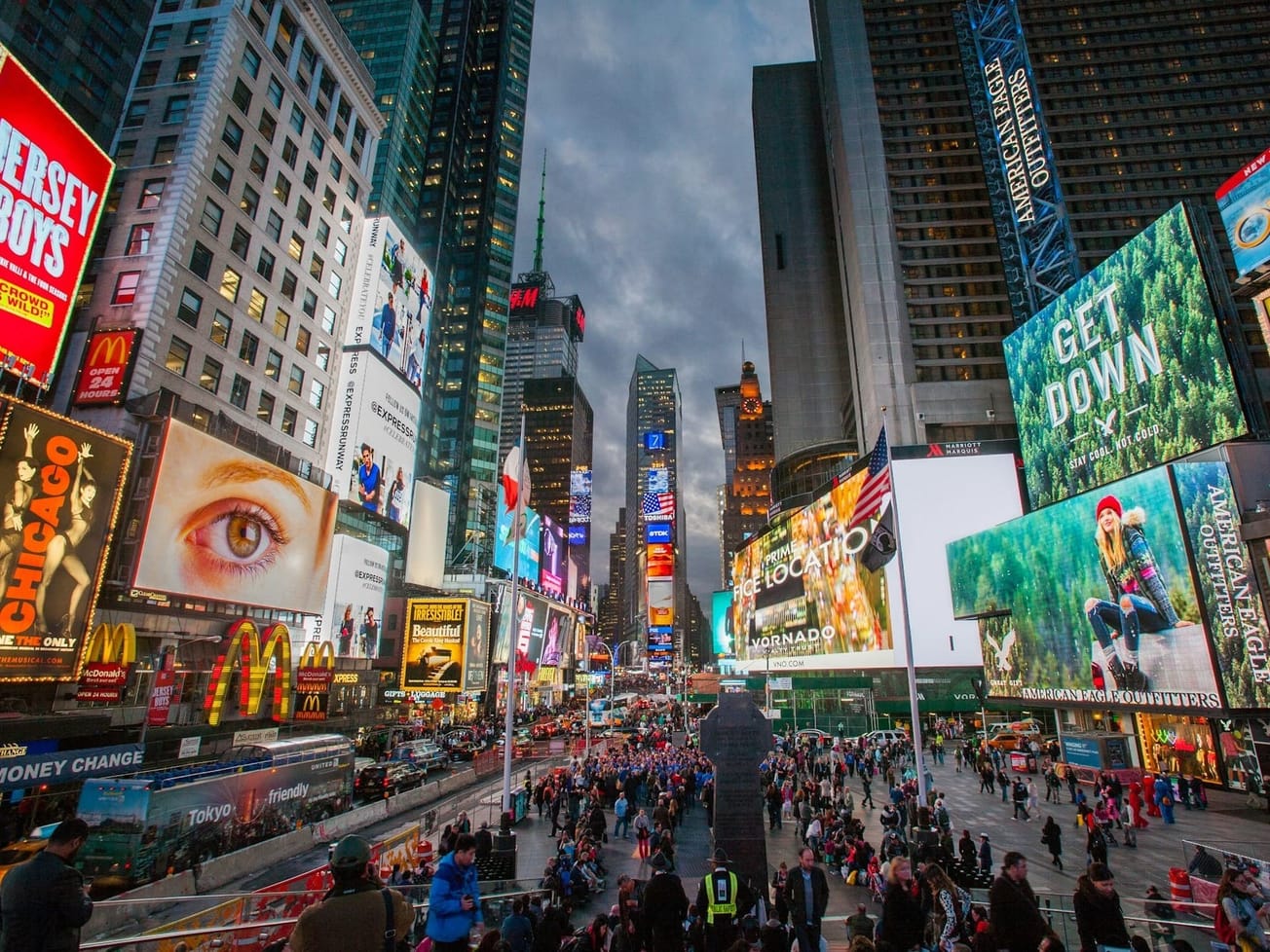 Broadway marquees will decry proposed Times Square casino