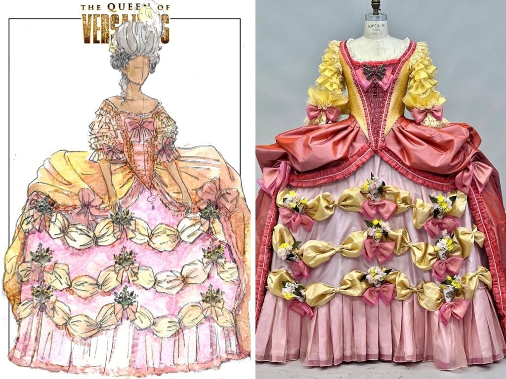 How to build a Broadway costume: the ‘Queen of Versailles’ Marie Antoinette dress
